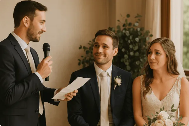 Discours de mariage du frère de la mariée (ou du marié) : exemples et mode d’emploi