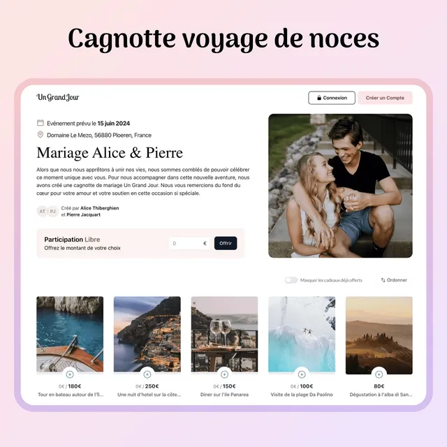 Financer son Voyage de Noces grâce à une Cagnotte de Mariage : Une Tendance en Pleine Expansion