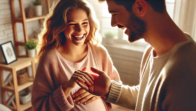 Comment annoncer votre grossesse au futur papa : nos idées et conseils