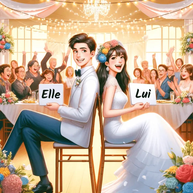 Elle et Lui : un jeu de mariage classique et amusant