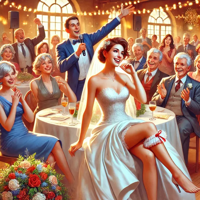 Jeu de mariage : Le jeu de la Jarretière