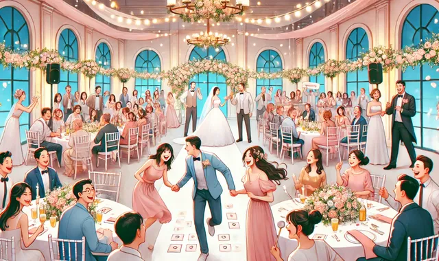 6 jeux de mariage incontournables pour animer votre grand jour
