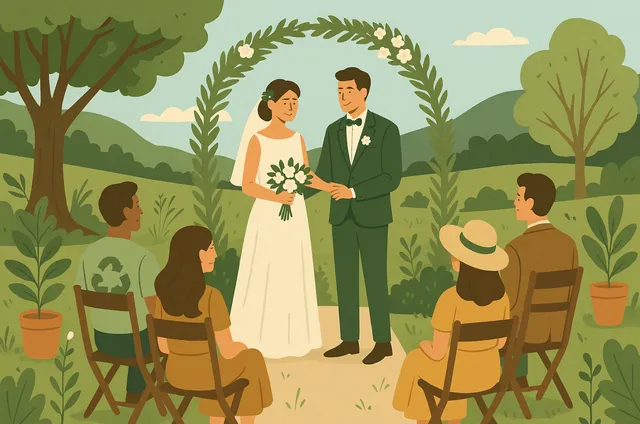 Le guide 100% green pour un mariage éco responsable